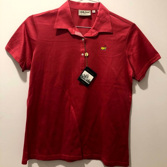 Bobby Jones Tops - Strawberry Bobby Jones Women's Golf Polo Size L